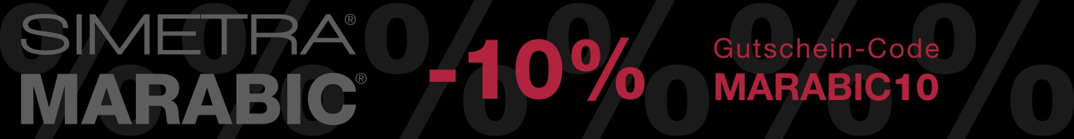 10 Prozent Rabatt auf SIMETRA MARABIC Produkte im Februar 2026