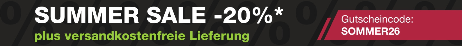 SUMMER SALE minus 20 Prozent plus versandkostenfreie Lieferung*